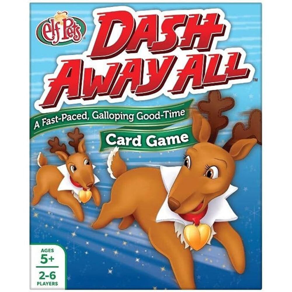 Brand New! Holiday Elf On The Shelf Dash Away All Card Game